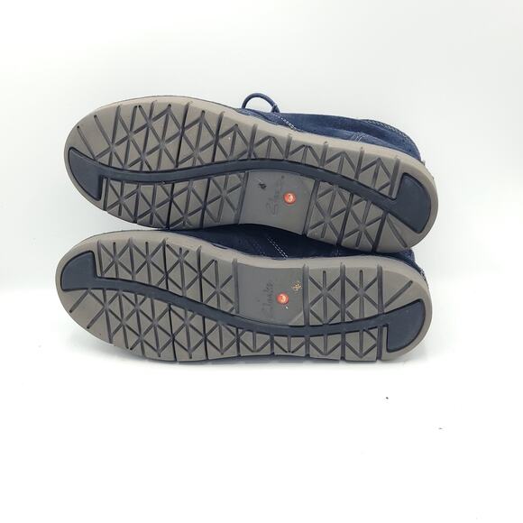 Clarks Chukka Bushacre 2 Boots Blue Suede Lace Up Ankle Top men\'s size 9.5 main image 10